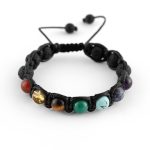 دستبند سنگ هفت چاکرا مدل 15