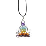 آویز مدیتیشن هفت چاکرا مدل 14