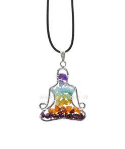 آویز مدیتیشن هفت چاکرا مدل 14