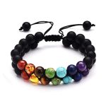 دستبند سنگ هفت چاکرا مدل 3