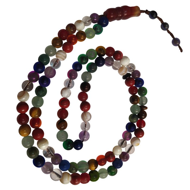 uXUASvnYf0 تسبیح / مالا هفت چاکرا مدل 7 - Image 1