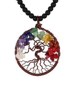 آویز درختچه هفت چاکرا (کد 02)