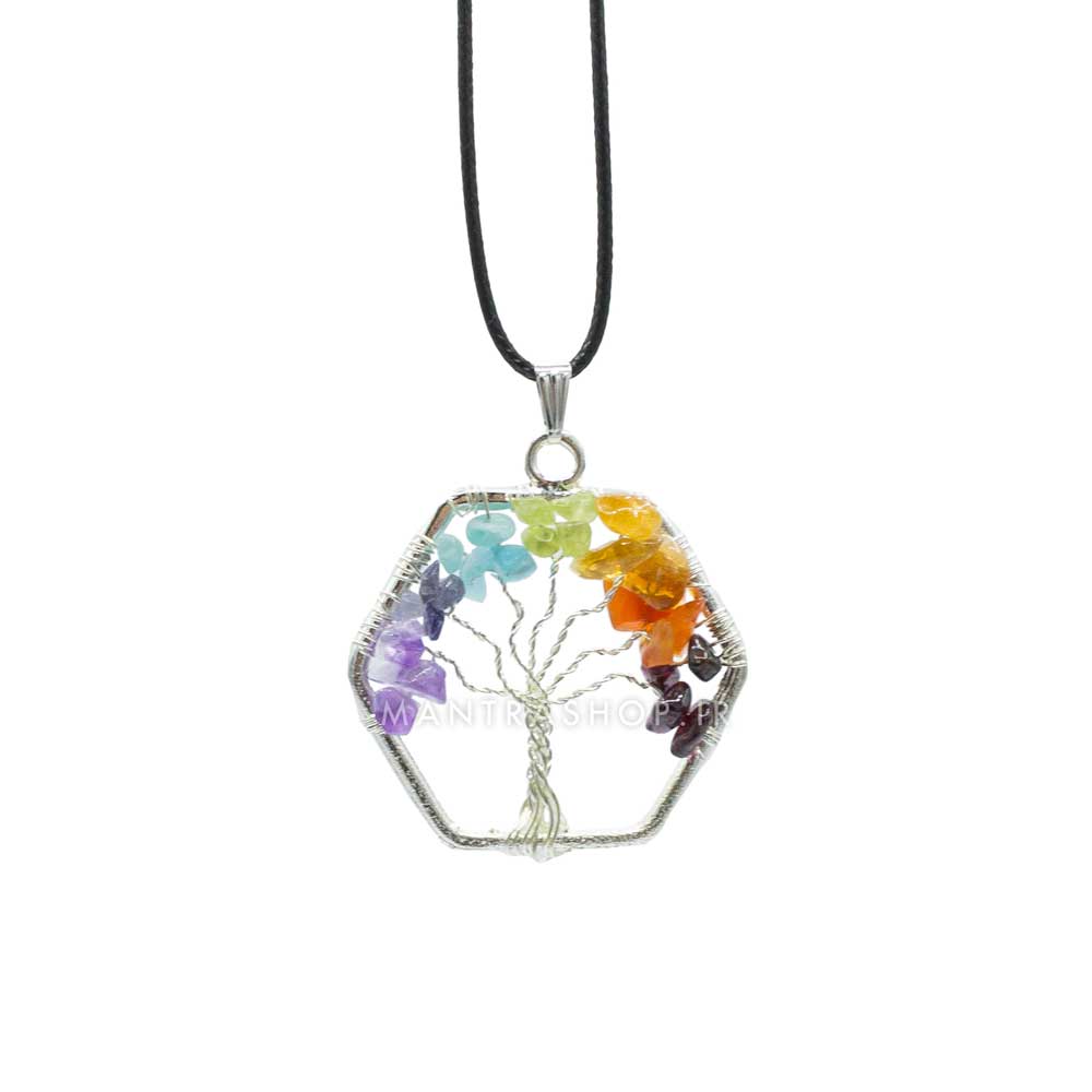 درختچه هفت چاکرا2 آویز درختچه هفت چاکرا (کد 01) - Image 1